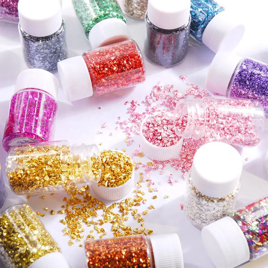 Crushed glass