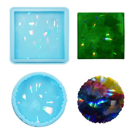 Holo graphic mold pours