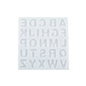 Letter mold medium 