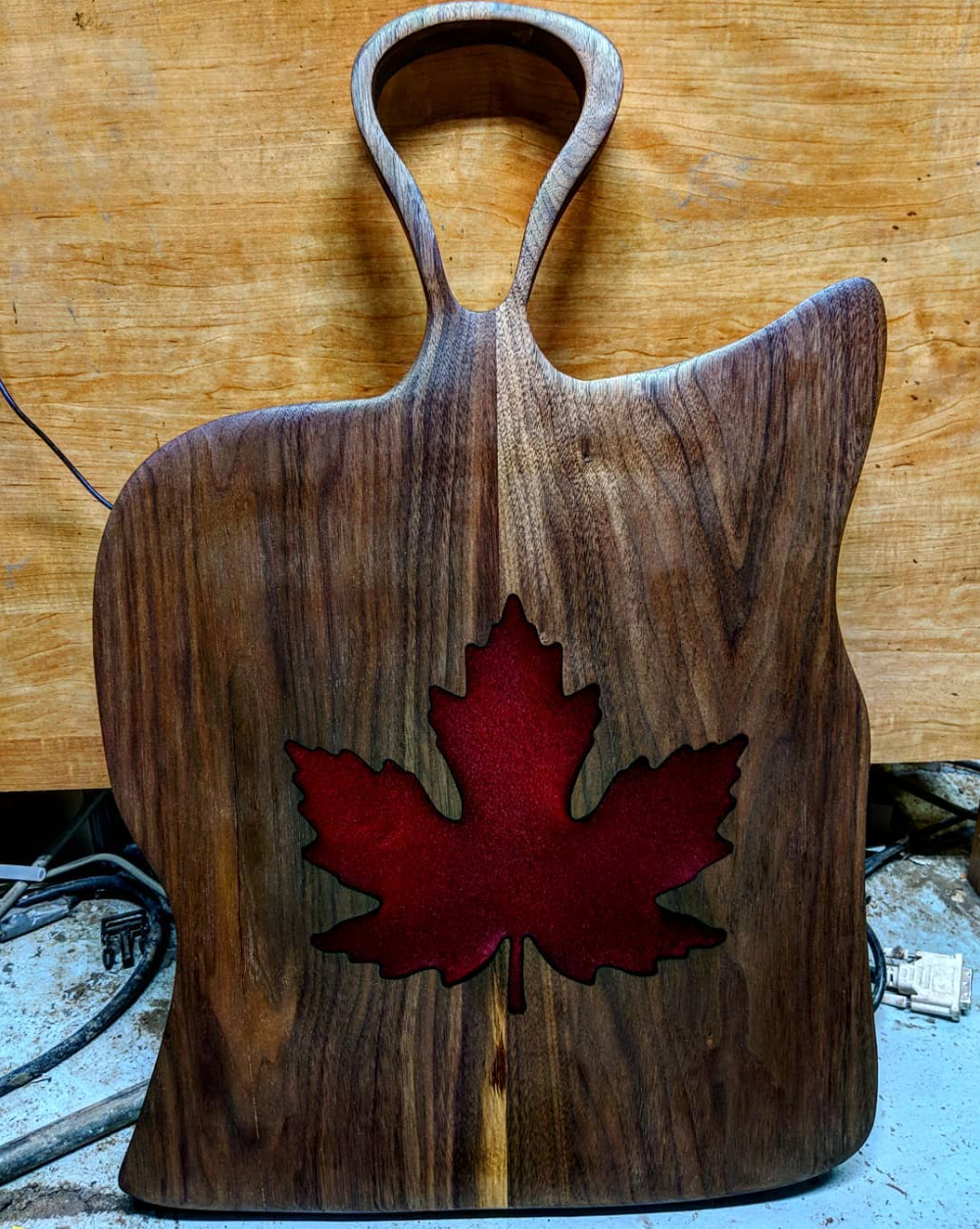 Maple Leaf Serving board 