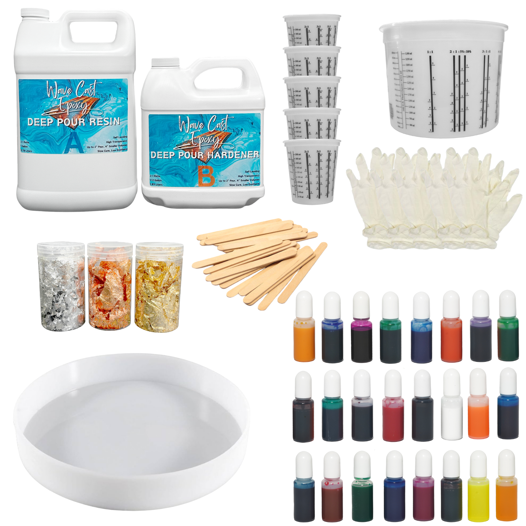 Resion Cast Resin Table Starter Kit – Wave Cast Epoxy