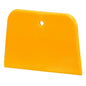 Plastic Squeeges Yellow 3 X 4