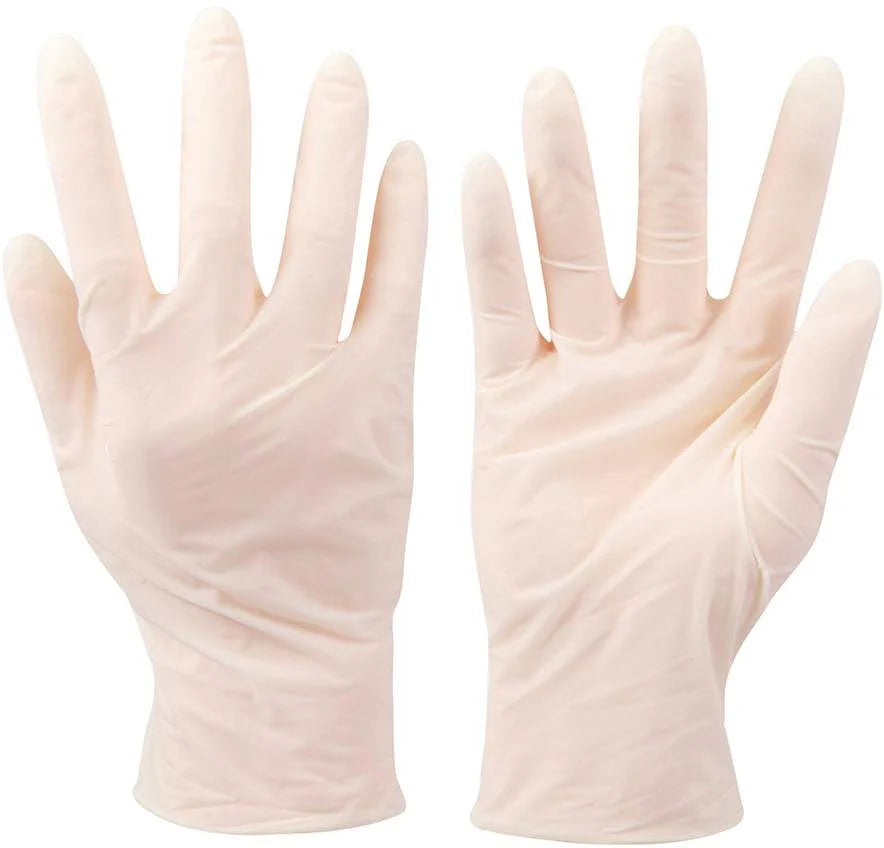Disposable Clear Powdered Gloves