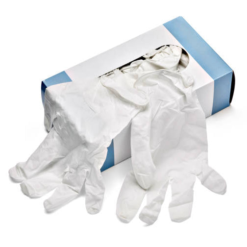 box of latex gloves